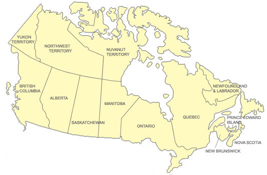 Canada Map