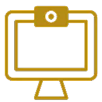 Computer monitor with webcam